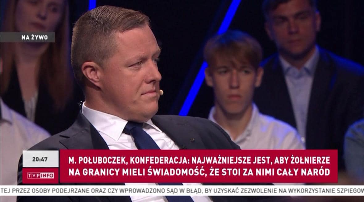 Poseł Połuboczek o sytuacji na granicy